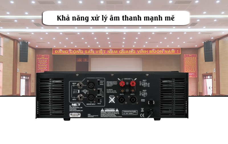 Khả năng xử lý âm thanh mạnh mẽ