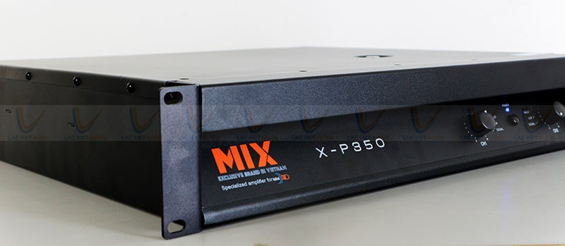 Cục đẩy Mix X-P350 được ứng dụng cho nhiều hệ thống âm thanh