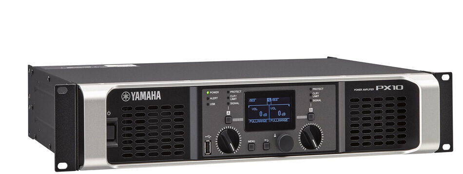 Yamha PX10 Sử dụng mạch class D, công nghệ PLL cho âm thanh đạt hiệu quả cao