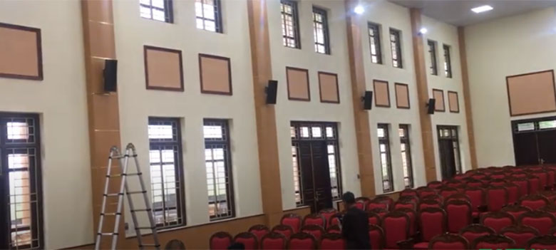 Cấu hình dự án âm thanh hội trường