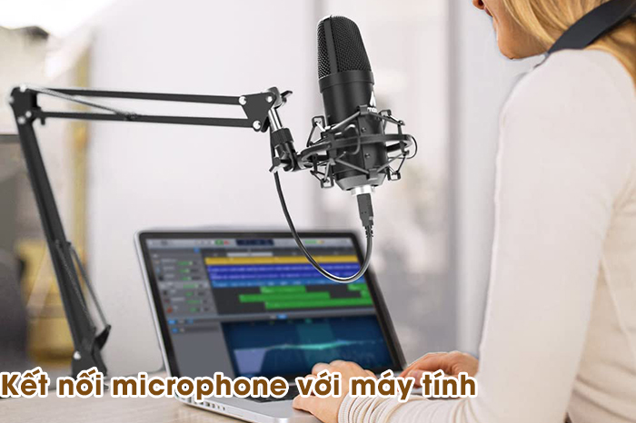 Hướng dẫn cách kết nối microphone với máy tính