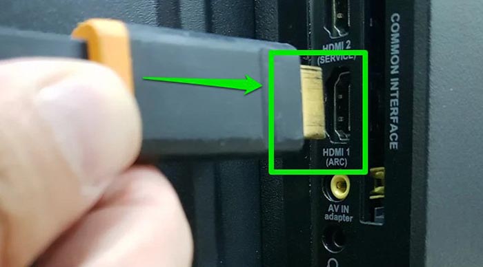 Kết nối mixer với tivi qua cổng HDMI