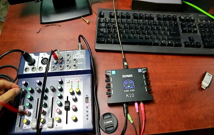 Lạc Việt Audio - đơn vị cung cấp, tư vấn, lắp đặt kết nối mixer với soundcard 