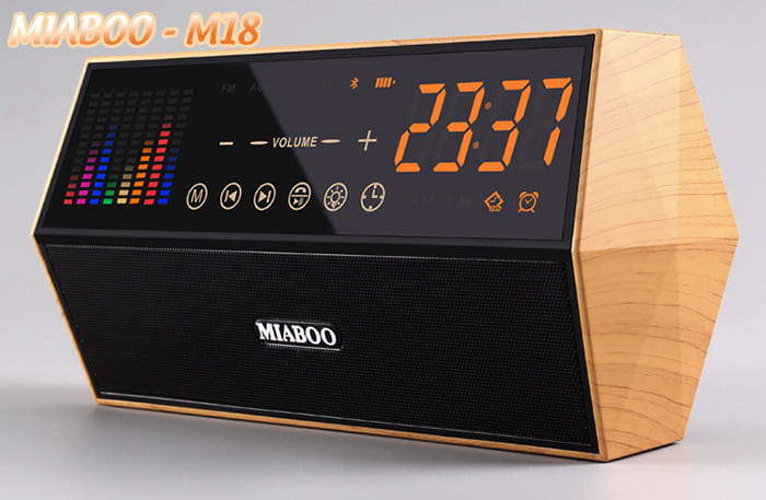 Loa bluetooth đồng hồ MIABOO - M18