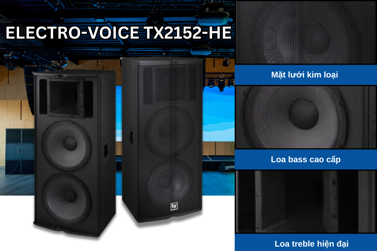 Loa Electro-Voice TX2152-HE - độ bền cao
