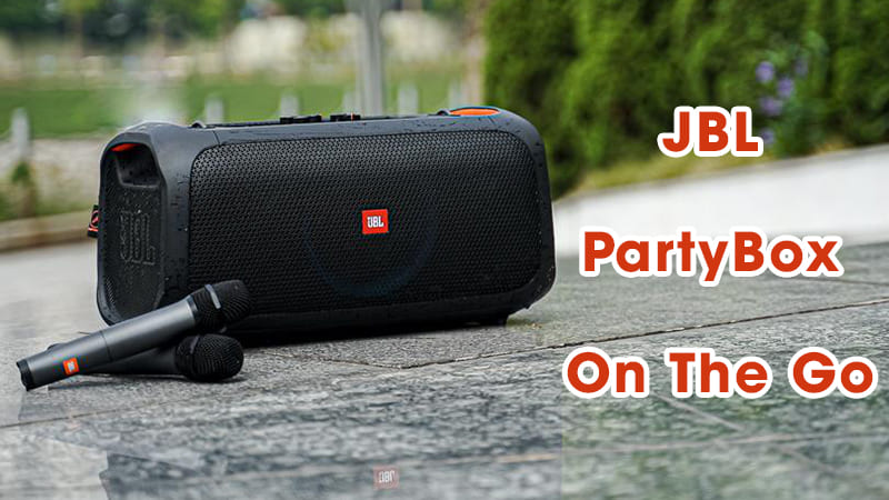 Loa hát rong JBL PartyBox On The Go: 6.990.000 VND