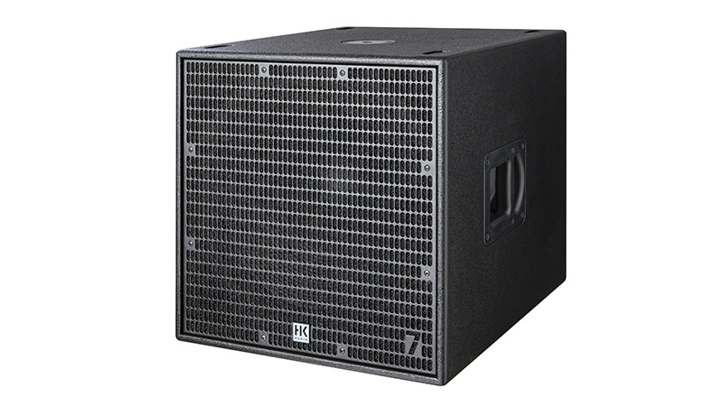 Loa HK LINEAR 7 118 Sub A có thiết kế dạng khối vuông vắn