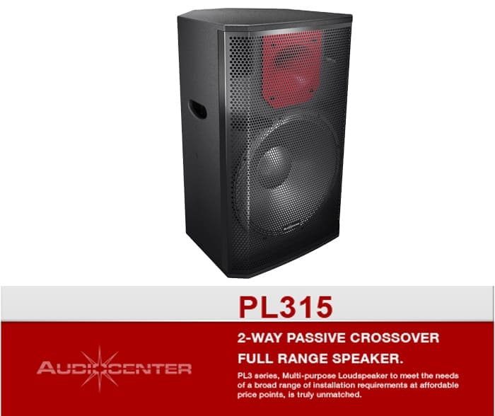 Audiocenter PL315 là dòng loa 2 đường tiếng