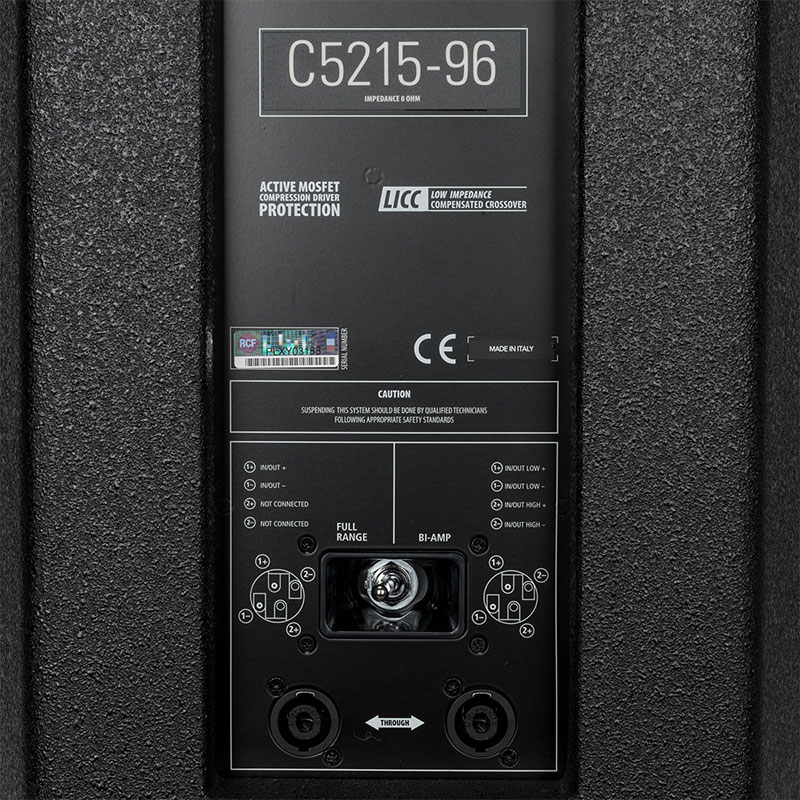 C 5215-96 kết nối dễ dàng với các thiết bị âm thanh chuyên dụng