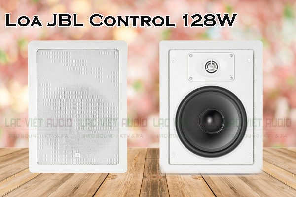 Loa JBL Control 128W có thiết kế thon gọn, hiện đại