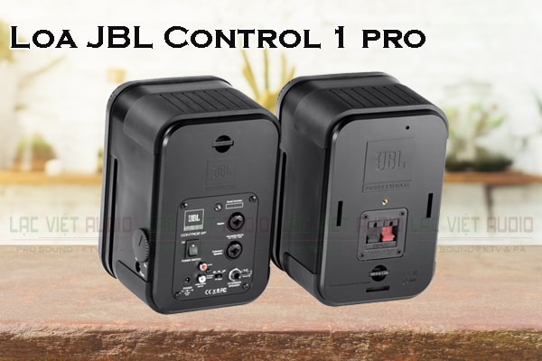 Loa JBL Control 1 Pro có thiết kế hiện đại