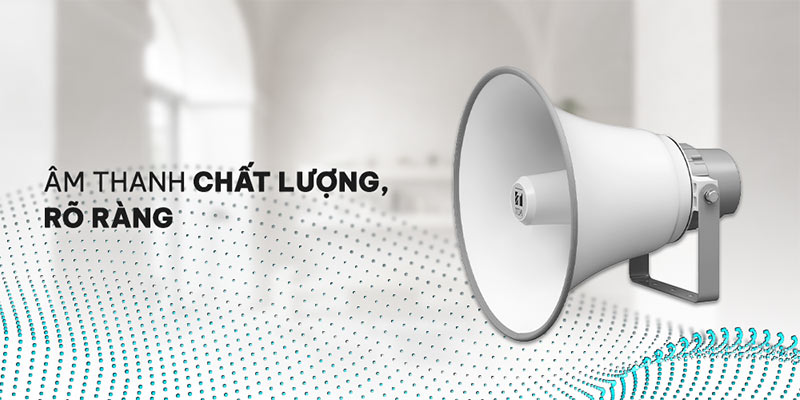 Loa này cho âm thanh chất lượng, rõ ràng