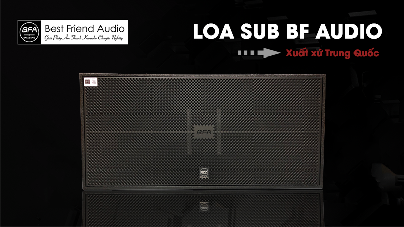 Loa sub BF Audio nổi tiếng của Trung Quốc, đang phát triển mạnh tại Việt Nam