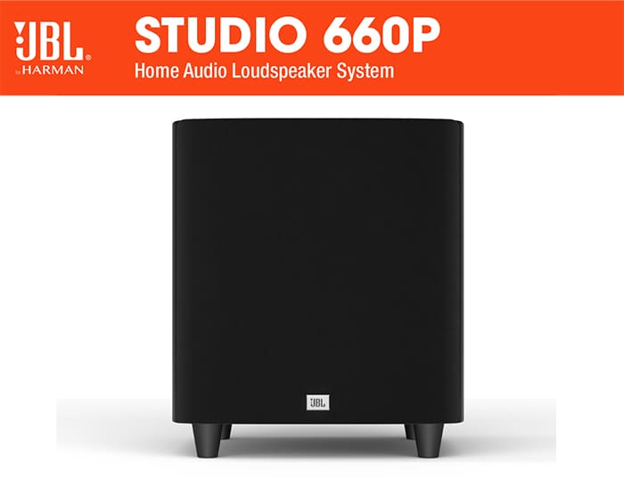 Loa sub JBL Studio 660P – mang tới trải nghiệm âm thanh tuyệt vời nhất