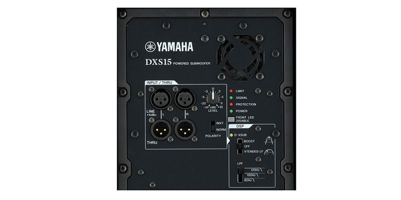 Yamaha DXS15 được tích hợp nhiều chức năng bổ trợ âm mới, hiện đại