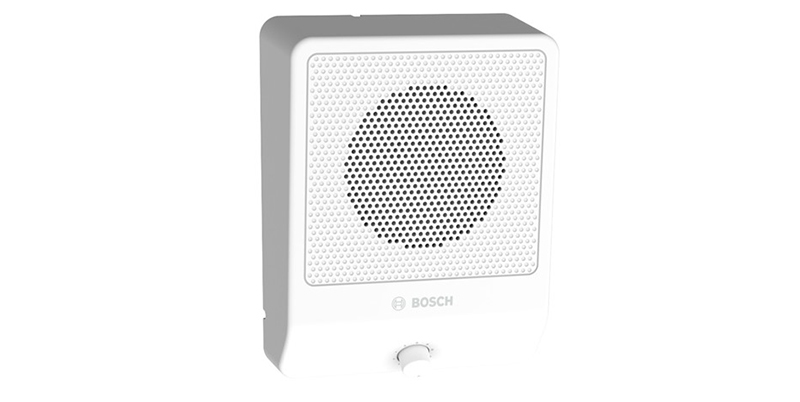 Loa Bosch LB10-UC06V-D rất nhỏ, bền đẹp, dễ lắp trên mặt tường Loa Bosch LB10-UC06V-D rất nhỏ, bền đẹp, dễ lắp trên mặt tường