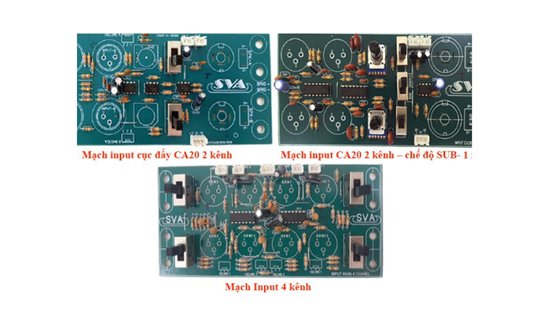 Các loại mạch input cục đẩy