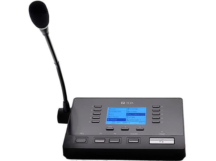 Micro chọn vùng từ xa TOA RM-500 - Lạc Việt Audio