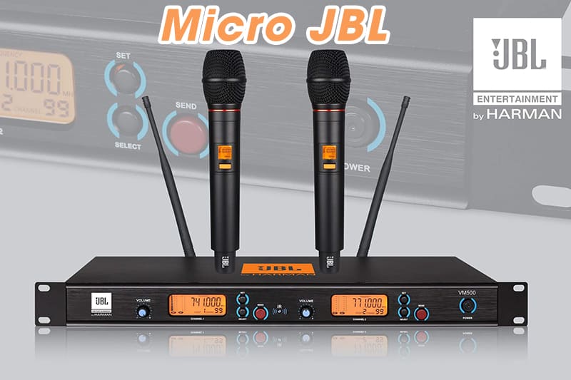 Micro JBL - Hãng micro được ưa chuộng nhất tại Hòa Kỳ