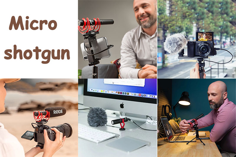 Micro shotgun ứng dụng chủ yếu trong phỏng vấn, diễn thuyết, quay video 