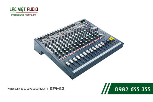 Giới thiệu sản phẩm mixer Soundcraft EPM12