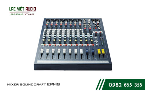 Giới thiệu sản phẩm mixer Soundcraft EPM 8