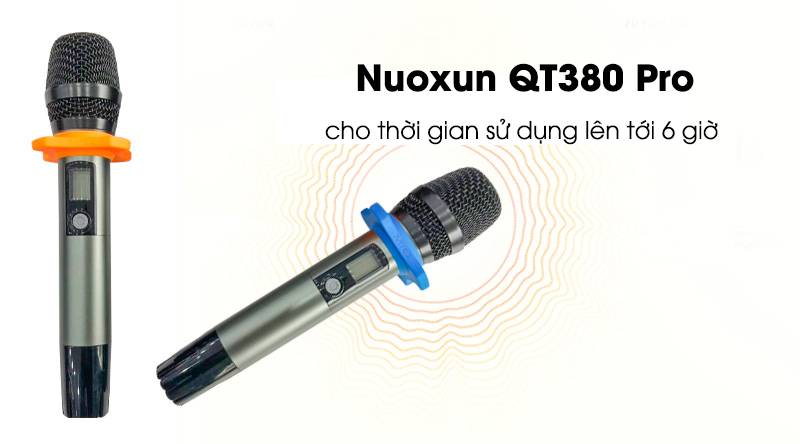 Nuoxun QT380 Pro cho thời gian sử dụng lên tới 6 giờ 