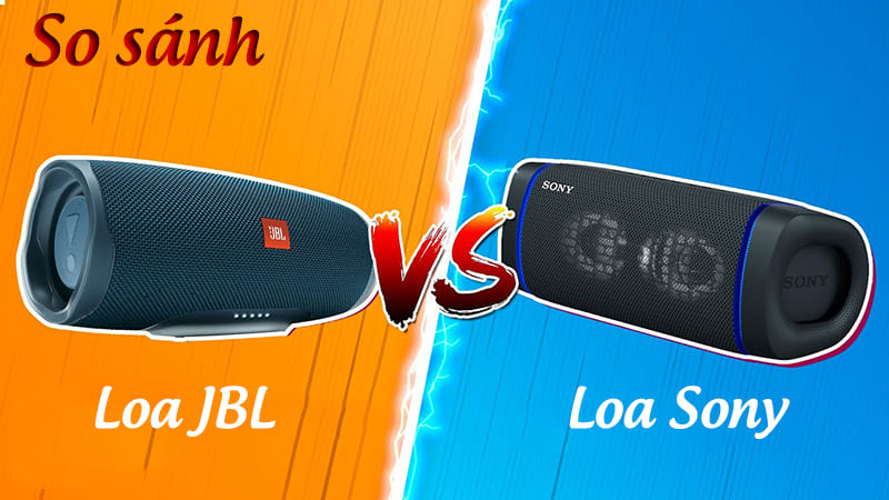 So sánh loa JBL và Sony qua chất lượng âm thanh 