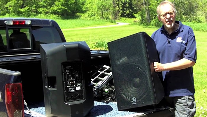 Yamaha DXR15 được ứng dụng trong nhiều hệ thống âm thanh 