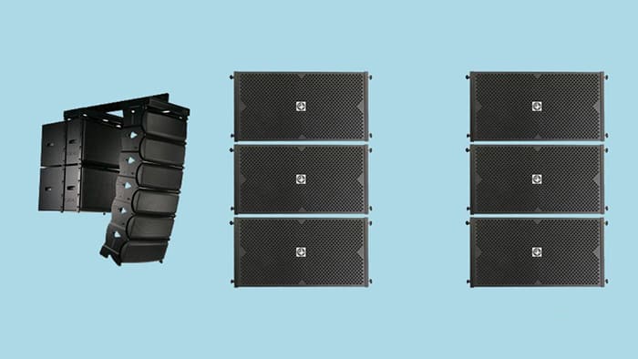 Loa array liền công suất cho chất lượng âm thanh tốt, không cần kết nối nhiều sản phẩm 