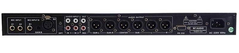 Hệ thống kết nối của BFAudio T2.X PRO