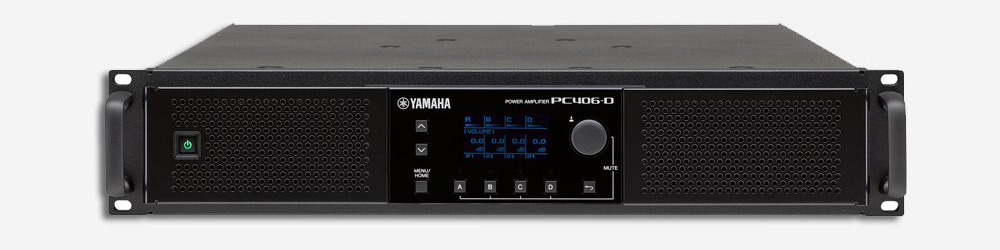 Cục đẩy công suất Yamaha PC 406 D 4 kênh, 600W 1 kênh